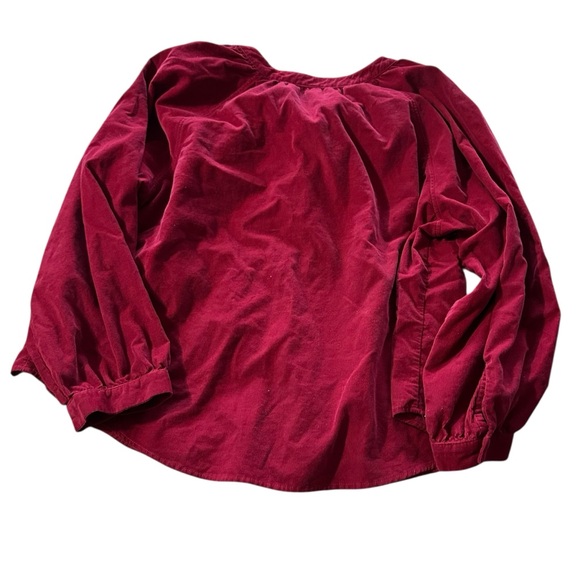 Universal Thread Burgundy Blouse - Picture 2 of 4